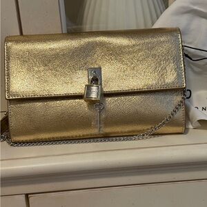 Ted Baker London Cyra metallic leather crossbody bag NWT